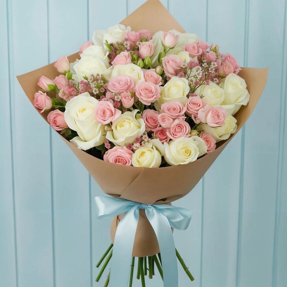 Букет цветов из: Розы в Разметелево