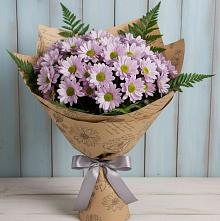 Букет цветов из:  Хризантемы #REPLACE_PRED# Разметелево