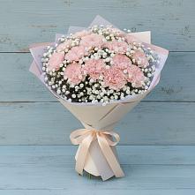Букет цветов из:  Гвоздики в Разметелево
