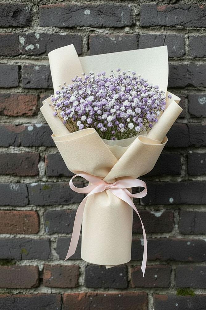 Букет цветов из: Гипсофила в Разметелево