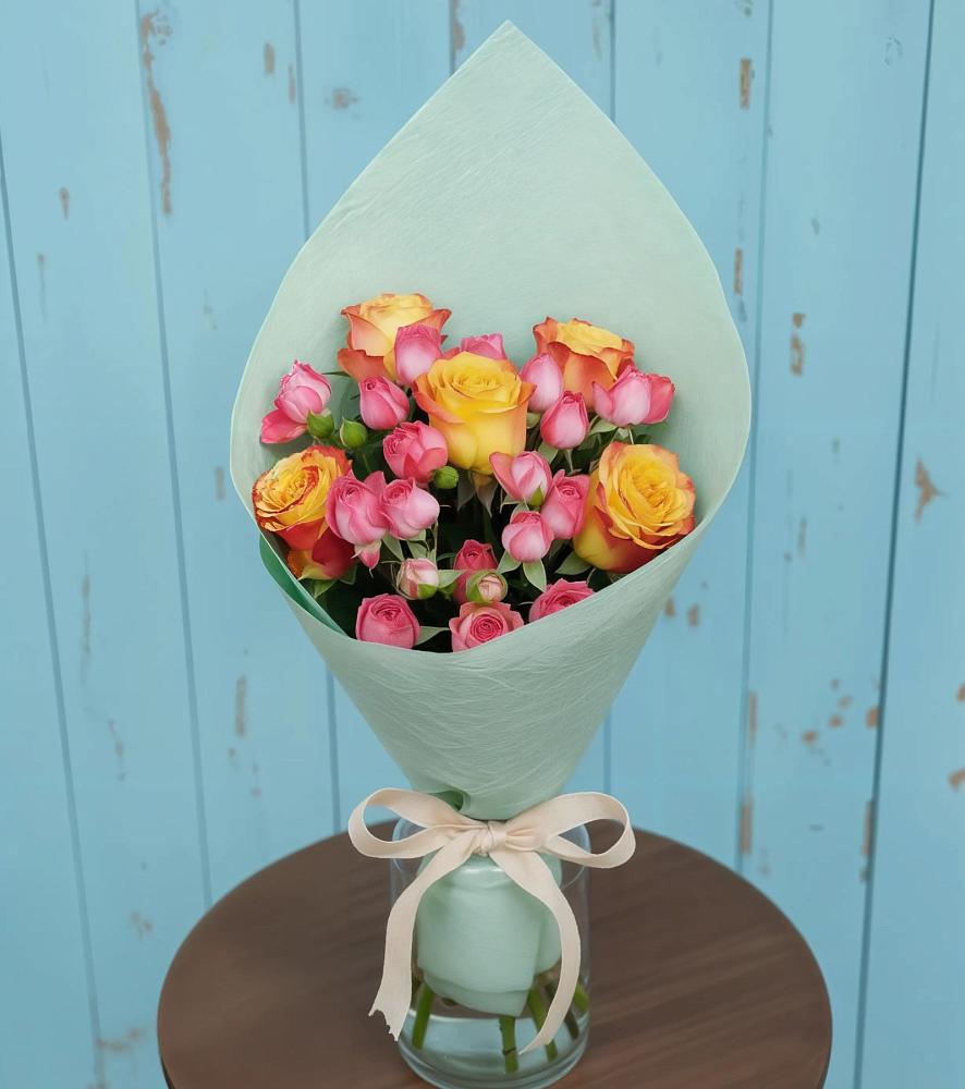 Букет цветов из: Розы в Разметелево