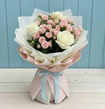 Букет цветов из:  Розы в Разметелево