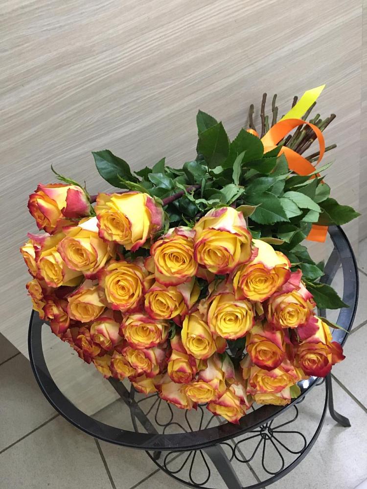 Букет Желтые розы в Разметелево