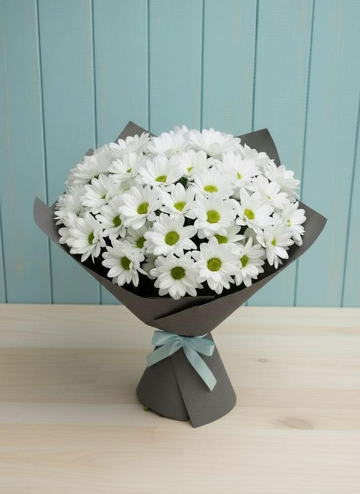 Букет цветов из: Хризантемы в Разметелево