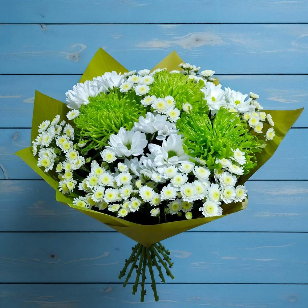 Букет цветов из: Хризантемы в Разметелево