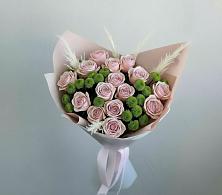 Букет цветов из:  Розы и Хризантемы #REPLACE_PRED# Разметелево