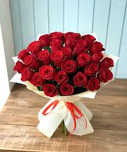 Букет 29 Красных роз в Разметелево