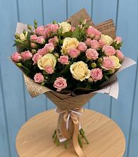 Букет цветов из:  Розы в Разметелево