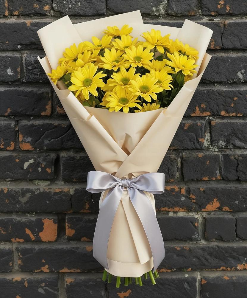 Букет цветов из: Хризантемы в Разметелево