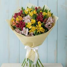 Букет цветов из:  Альстромерии в Разметелево