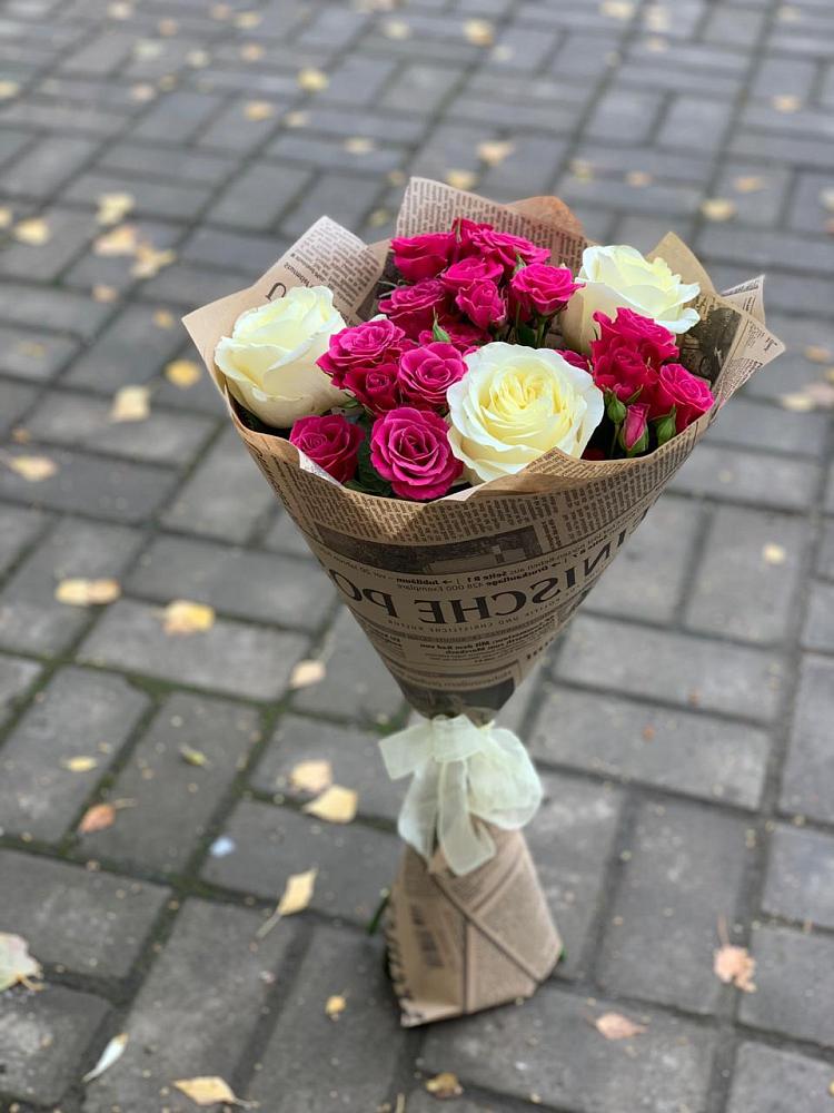 Букет цветов из: Розы в Разметелево