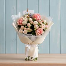 Букет цветов из:  Розы #REPLACE_PRED# Разметелево