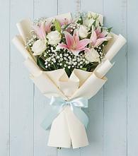 Букет цветов из:  Лилии в Разметелево