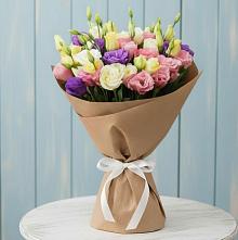 Букет цветов из:  Лизиантусы #REPLACE_PRED# Разметелево
