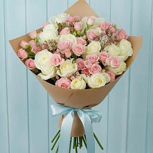 Букет цветов из:  Розы в Разметелево