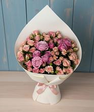 Букет цветов из:  Розы #REPLACE_PRED# Разметелево